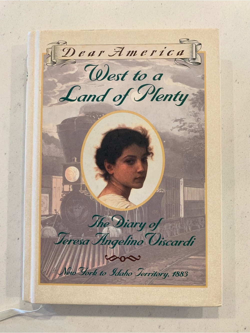 Bundle Sale / 2 for $15 - Dear America - West to a Land of Plenty - 90s Book